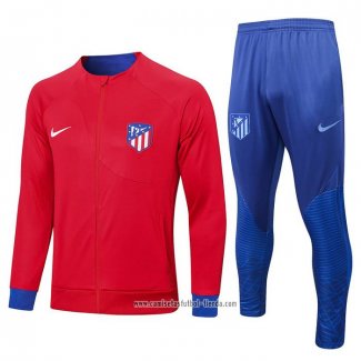 Chandal de Chaqueta del Atletico Madrid 2022 2023 Rojo