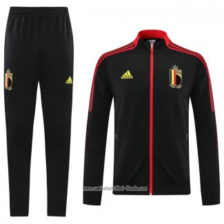 Chandal de Chaqueta del Belgica 2021 Negro