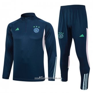 Chandal de Sudadera del Ajax 2023 2024 Azul