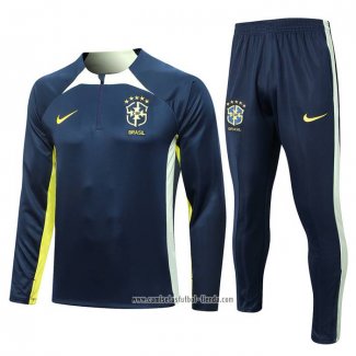 Chandal de Sudadera del Brasil 2023 2024 Azul