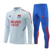 Chandal de Sudadera del Lyon 2022 2023 Gris