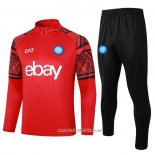 Chandal de Sudadera del Napoli 2023 2024 Rojo