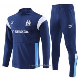 Chandal de Sudadera del Olympique Marsella 2023 2024 Azul