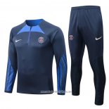 Chandal de Sudadera del Paris Saint-Germain 2022 2023 Nino Azul