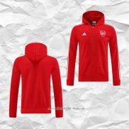 Chaqueta con Capucha del Arsenal 2022 2023 Rojo