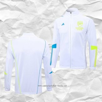 Chaqueta del Arsenal 2023 2024 Blanco