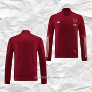 Chaqueta del Arsenal 2023 2024 Rojo Oscuro