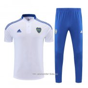 Conjunto Polo del Boca Juniors 2022 2023 Blanco