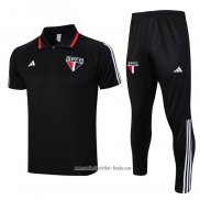 Conjunto Polo del Sao Paulo 2023 2024 Negro