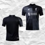 Camiseta Liverpool Portero 2021 2022 Negro