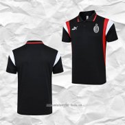 Camiseta Polo del AC Milan 2023-2024 Negro