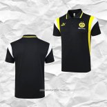 Camiseta Polo del Borussia Dortmund 2023 2024 Negro