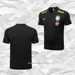 Camiseta Polo del Brasil 2022 2023 Negro