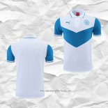 Camiseta Polo del Manchester City 2022 2023 Azul y Blanco