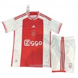 Camiseta Primera Ajax 2023 2024 Nino
