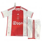 Camiseta Primera Ajax 2023 2024 Nino