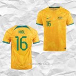 Camiseta Primera Australia Jugador Kuol 2022