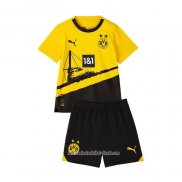 Camiseta Primera Borussia Dortmund 2023 2024 Nino