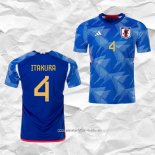 Camiseta Primera Japon Jugador Itakura 2022