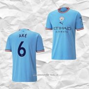 Camiseta Primera Manchester City Jugador Ake 2022 2023