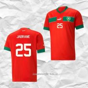 Camiseta Primera Marruecos Jugador Jabrane 2022