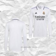 Camiseta Primera Real Madrid 2022 2023 Manga Larga