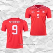 Camiseta Primera Suiza Jugador Seferovic 2022