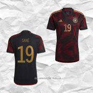 Camiseta Segunda Alemania Jugador Sane 2022