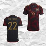 Camiseta Segunda Alemania Jugador Ter Stegen 2022