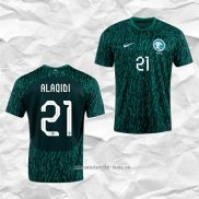 Camiseta Segunda Arabia Saudita Jugador Alaqidi 2022