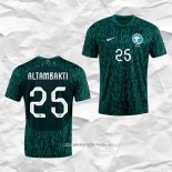 Camiseta Segunda Arabia Saudita Jugador Altambakti 2022