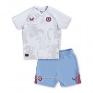 Camiseta Segunda Aston Villa 2023 2024 Nino