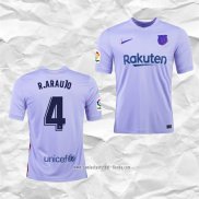 Camiseta Segunda Barcelona Jugador R.Araujo 2021 2022
