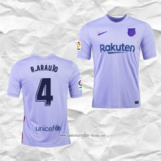 Camiseta Segunda Barcelona Jugador R.Araujo 2021 2022