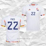 Camiseta Segunda Belgica Jugador Faes 2022
