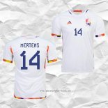 Camiseta Segunda Belgica Jugador Mertens 2022