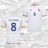 Camiseta Segunda Belgica Jugador Tielemans 2022