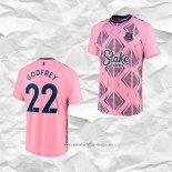 Camiseta Segunda Everton Jugador Godfrey 2022 2023