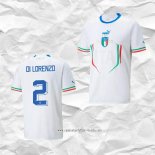 Camiseta Segunda Italia Jugador Di Lorenzo 2022