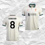 Camiseta Segunda Liverpool Jugador Gerrard 2021 2022