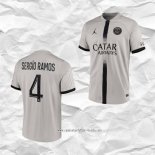 Camiseta Segunda Paris Saint-Germain Jugador Sergio Ramos 2022 2023