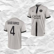 Camiseta Segunda Paris Saint-Germain Jugador Sergio Ramos 2022 2023