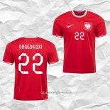 Camiseta Segunda Polonia Jugador Dragowski 2022