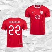 Camiseta Segunda Polonia Jugador Dragowski 2022