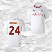 Camiseta Segunda Roma Jugador Kumbulla 2022 2023