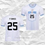 Camiseta Segunda Uruguay Jugador F.Torres 2022