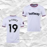Camiseta Segunda West Ham Jugador Alvarez 2023 2024