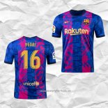 Camiseta Tercera Barcelona Jugador Pedri 2021 2022