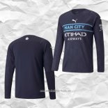 Camiseta Tercera Manchester City 2021 2022 Manga Larga