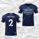 Camiseta Tercera Manchester City Jugador Walker 2021 2022